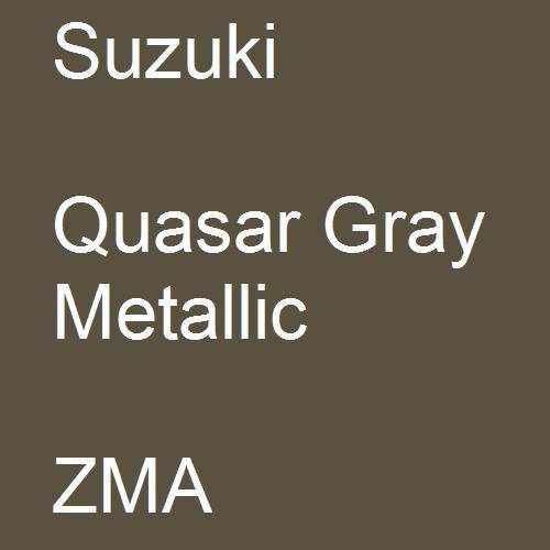 Suzuki, Quasar Gray Metallic, ZMA.